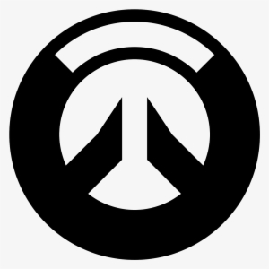 Icon Free Download Png And Vector - Overwatch Logo Png Black #1800313