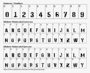 Font Details Stay On The Ground Grunge - Adobe Heiti Std #1800831