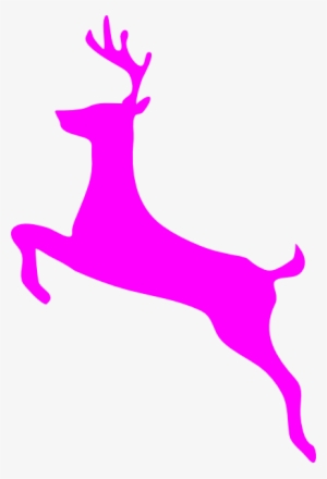 Reindeer Clipart Purple - Deer Clip Art #1800905
