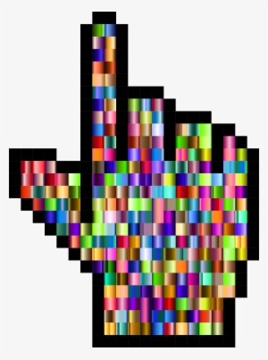 This Free Icons Png Design Of Prismatic Hand Cursor #1801271