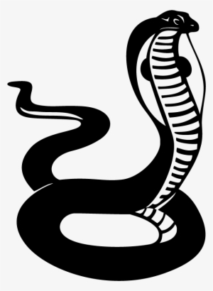 Black Cobra Snake Clipart #1801385