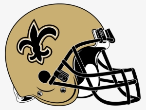 New Orleans Saints Helmet Rightface - Atlanta Falcons Helmet Png #1801587