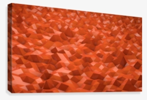 Abstract Low Poly Low Poly Orange Background Canvas - Applied Methodologies In Polymer Research And Technology #1801593