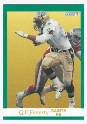 Gil Fenerty New Orleans Saints 1991 Fleer Card #1801675