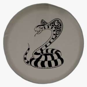 King Cobra Snake Attack Offroad Jeep Rv Camper Spare - Tribal Tatto #1801683