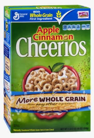 General Mills Apple Cinnamon Cheerios Cereal - Apple Cinnamon Cheerios Cereal 12.9 Oz (pack #1802297