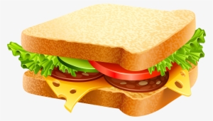 Royalty Free Sandwich Clipart #1802506