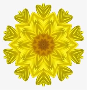 Chrysanthemum Common Sunflower Transvaal Daisy Yellow - Kaleidoscope Openclipart Flower #1803633