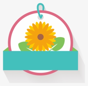 Turquoise Clipart Chrysanthemum - Tag Girassol Png #1803680