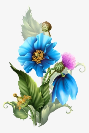 Himalyan Blue Poppies - Flower Png Blue Red #1803701