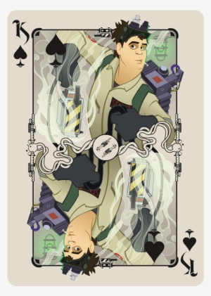 Ghostbusters Playing Cards - Albino Dragon Ghostbusters Card Game #1804396