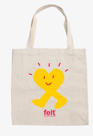 Yellow Heart Tote - Shopping Bag #1804631