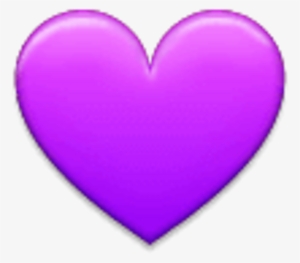 Purple Heart On Apple Ios - Samsung Hearts Emoji #1804655