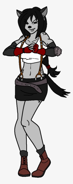 Maxine As Tifa Lockhart - Cartoon #1804656