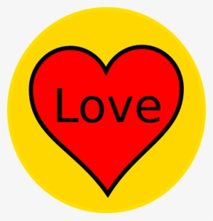 Red And Yellow Heart #1804923 Red And Yellow Heart #1804923