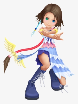 Tifa Kh2 <image Lost> Yuffie Kh2 <image Lost> - Tidus And Yuna Kingdom Hearts #1805014