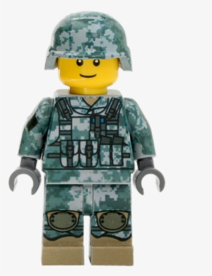 Modern Combat Acu Army Combat Uniform Complete Minifig - Army Combat Uniform #1805258