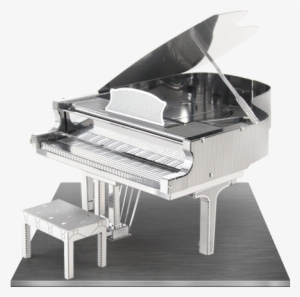 Picture Of Grand Piano - Fascinations Metal Earth 3d Laser Cut Model - Grand #1805497