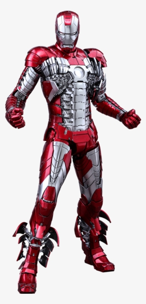 Hot Toys Iron Man Mark V Sixth Scale Figure - Iron Man Mark 5 #1805715