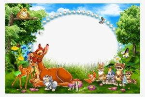 Gifs Y Fondos Pazenlatormenta - Bambi Deer Cartoon 32x24 Wall Print Poster #1805852