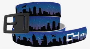Atlanta Skyline Classic - C4 Belts C4 Design Belt: Snakeskin Grey Strap/black #1806177
