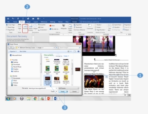 Add A Picture To A Newsletter In Word - Windows 7 #1807056