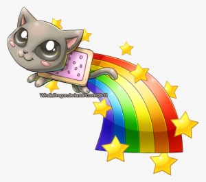 Nyan Cat Chibi By Windiedragon - Chibi Nyan Cat Transparent #1807373