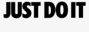 Just Do It Nike Justdoit Font Aesthetic Tumblr Sticker - Just Do It Blue #1807430