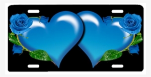 Blue Hearts And Roses #1807511