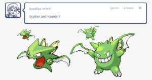 I Did Gengar Because Don't Ask - Scyther Sprite #1807973