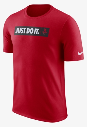 Men's Houston Rockets Nike Just Do It Tee - Just Do #1808033