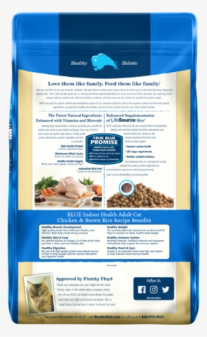 Blue Buffalo Indoor Health Chicken And Brown Rice Recipe #1808239