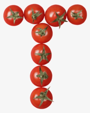 Dotted Food Typeface - Font Food Letter T #1808319