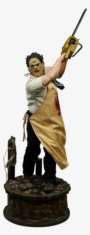 Leatherface Premium Format™ Figure - Sideshow Leather Face Png #1808366