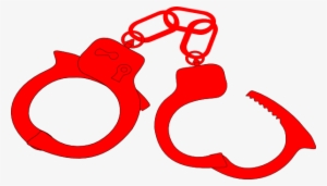 Red Handcuffs Clip Art - Partners In Crime #1808614