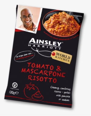 Tomato & Mascarpone Risotto - Ainsley Harriott 3 Pack Cup Soup - Vegetable Chowder #1808639