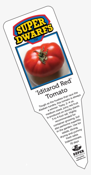 Iditarod Red Tomato Label #1808685