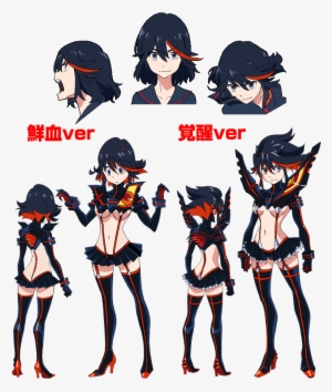 Normally, Senketsu Looks Like This Whilst Transformed - Kill La Kill Senketsu Ryuko #1810080