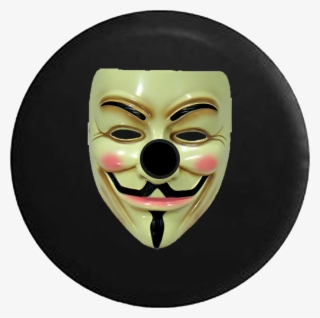 Jeep Wrangler Jl Backup Camera Day Anonymous Mask Guy - Portrait Of A Man #1810133