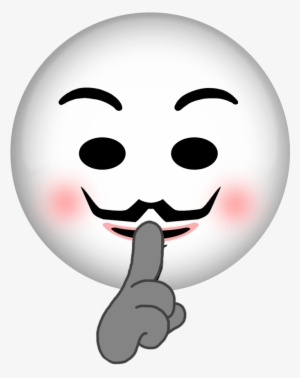 Anonymous Emoji Anonymous Mask, Emojis, Emoticon, Stickers, - Emoji Anonymous #1810354