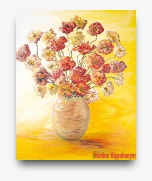 Colorful Tulips For Sale - Flowers In A Vase Painting #1811018