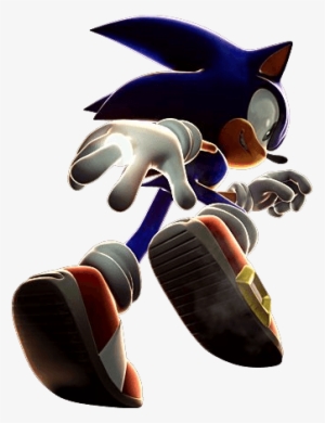 Sonic Pose From The Official Artwork Set For - Sonic Sonic And The Secret Rings #1811285