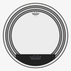 Powersonic® Clear Image - Remo 24" Powersonic Bass Clear #1811600