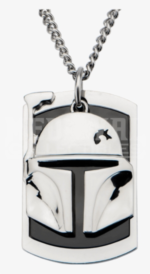 Star Wars Necklace Dog Tag Boba Fett #1811808