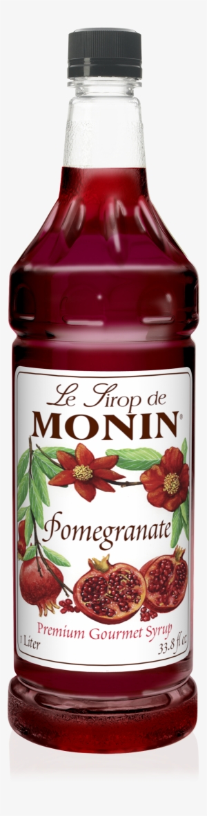 750 Ml Pomegranate Syrup - Monin Berry Sangria Syrup #1811855