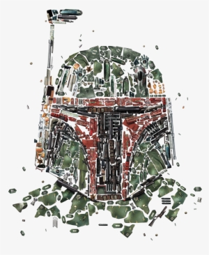 Sugar Drawing Boba Fett - Star Wars Identities Boba Fett #1811902