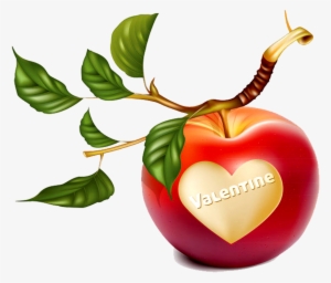 Clipart Freeuse Stock Apple Clip Art Romantic Heart #1811971