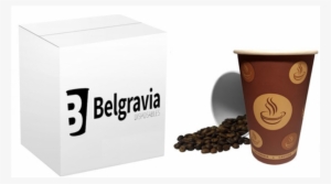 Unbranded 12oz Belgravia Kraft Ripple Paper Cups - #1811973