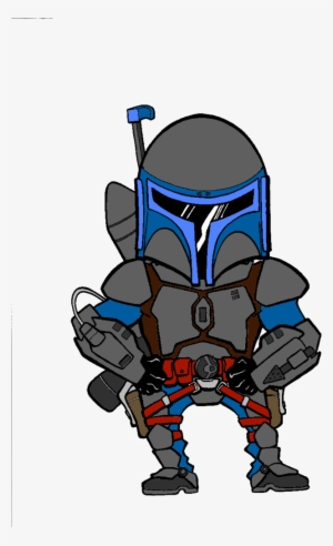 Chibi Jango Fett By Ecanerdygirl On Deviantart Jpg - Star Wars Boba Fett Png Chibi #1812551