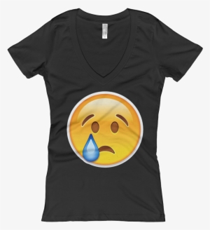 Women's Emoji V Neck #1812870 Women's Emoji V Neck #1812870